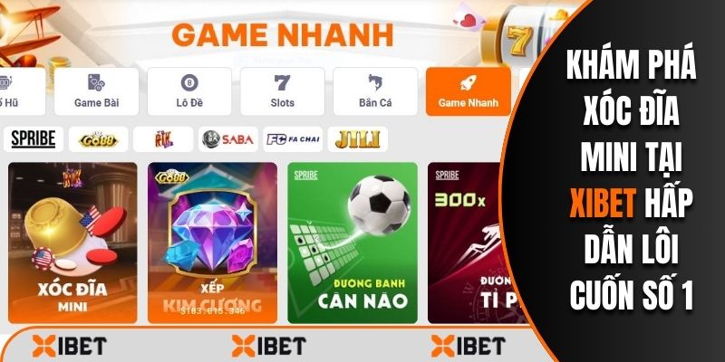 Khám Phá Xóc Đĩa Mini Tại Xibet Hấp Dẫn Lôi Cuốn Số 1